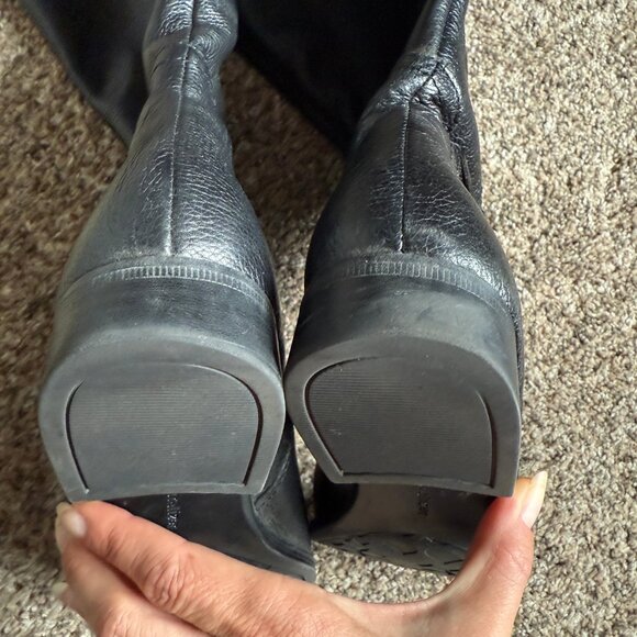 Naturalizer N5 Comfort Johanna Wide Shaft Knee High Riding Boot, Size 9M, Black - Picture 12 of 16